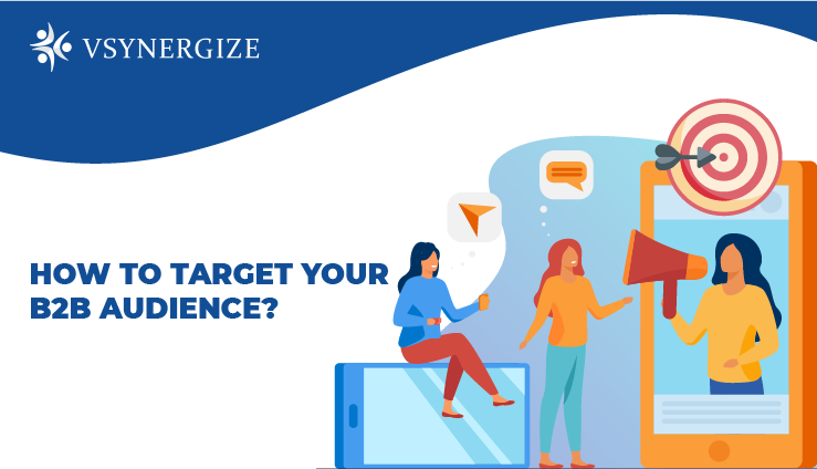 B2B audience targeting is focused on reaching prospects at target companies