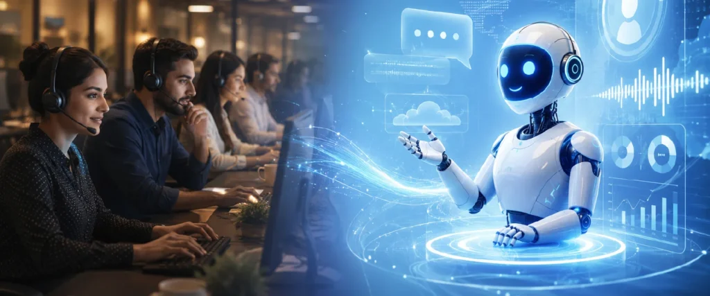 AI-Contact-Center-vs-Traditional-BPO