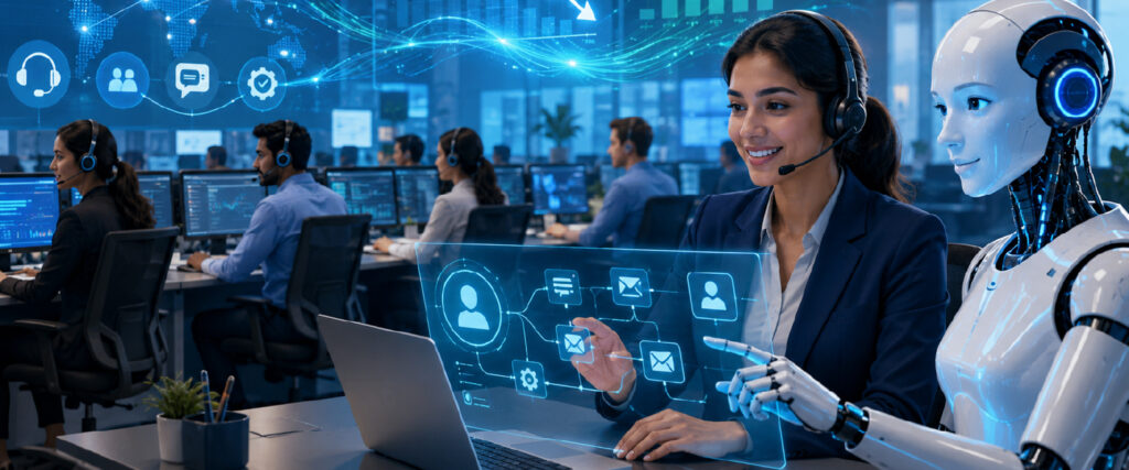 How-Businesses- Reduce-BPO-Costs-with-AI + Human-Support-Models